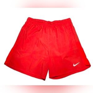 Nike Dri-FIT Challenger Shorts 7" Brief-Lined Volley Swim Orange Breaker Size M
